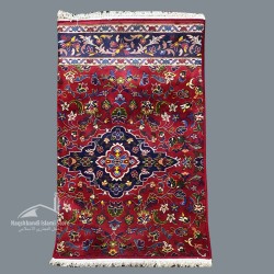 Red Sacred Carpet – Holy Chamber Entrance Design | 135 × 70 cm Masjid al-Nabawi Inspired