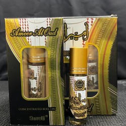 Surrati Ameer Al Oud 6ml Premium Attar Perfume - Alcohol-Free Arabic Fragrance