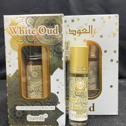 Surrati White Oud 6ml Premium Attar Perfume - Fresh & Clean Oud Fragrance