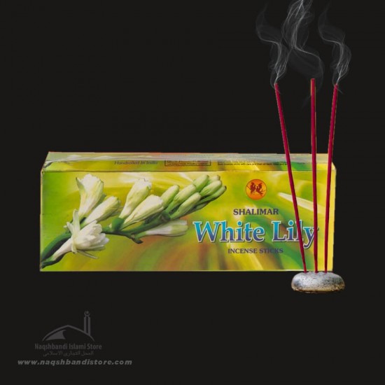 Incense Sticks Pack of 6 White Lily 
