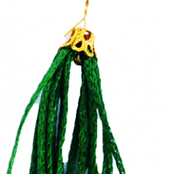 Sayyadi Ya Rasool Allah Golden Fancy Badge with Threads