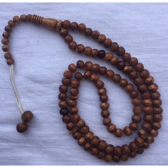 Naqshbandi Beads Brown 100 6MM