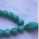 Blue Turquoise [Feroza] Bead 100 8MM