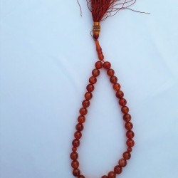 Red Carnelian [Aqeeq] Bead 33 10mm