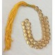 Beautiful Yellow Pearl New Islamic Beads 33 Grains
