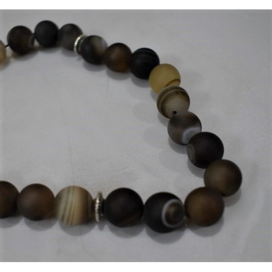 Jupiter Marble Prayer Beads Size 10 MM Counts 33