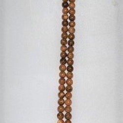 Coca Wood Bead Tasbih – 99 Beads Kuka Misbaha Made from Natural Koka Wood (7mm)
