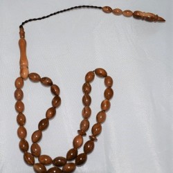 Coca Wood Bead Tasbih Kuka Tesbih Natural Tree Koka Kokka Misbaha Size 9/8mm Count 33