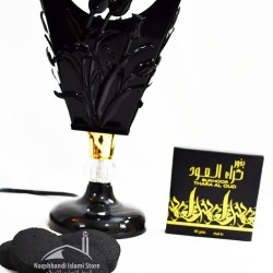 Black Metal Traditional Design Incense Burner - Electric