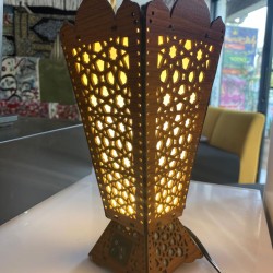 Wooden Lightning Incense Burner