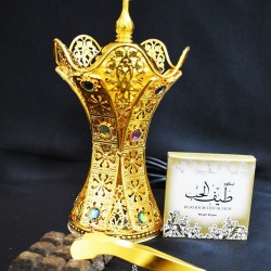 The Golden Stone Style Electric Incense Burner