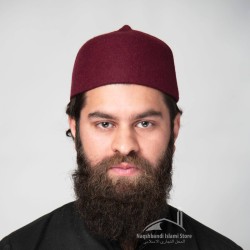 Maroon Rumi Hat – Stylish Wool Hat for Comfort and Tradition