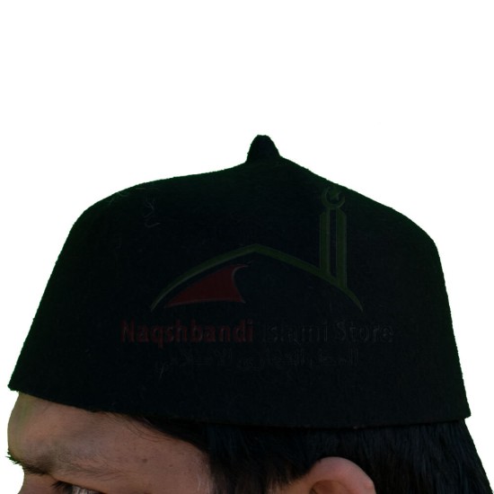 Rumi Black Fez Hat