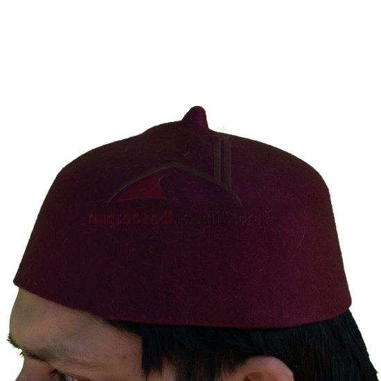 Rumi Maroon Hat
