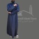 Jubba Muslim Clothing Men Navy Blue
