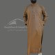 Jubba Muslim Clothing Men Brown