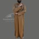 Jubba Muslim Clothing Men Brown