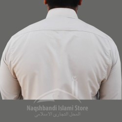 Elegant Off-White Thobe