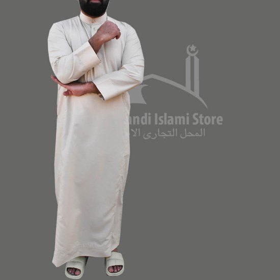 Jubba Muslim Clothing Men Off White