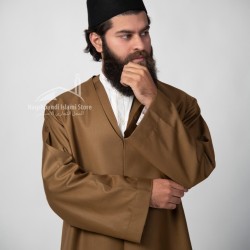 Premium Maulana Style Jubba – Traditional Islamic Long Coat
