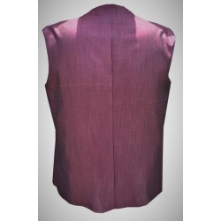 Graceful Round Neck Vest Coat – Classic Waistcoat for Men
