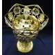 Golden Bowl Shape Incense Burner--Non Electric