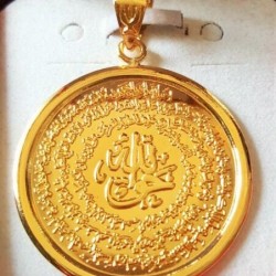 Taweez Gold Pendant