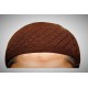 Prayer Cotton Knit Cap Brown