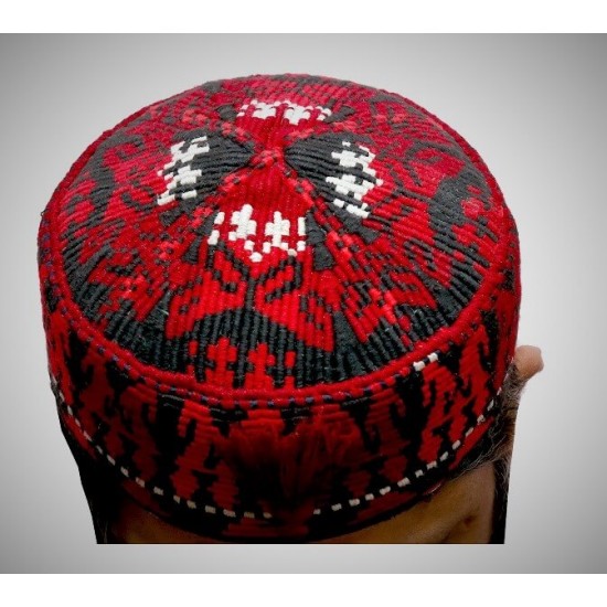 Afghan Himalaya Handmade Cap Muslim Kufi 
