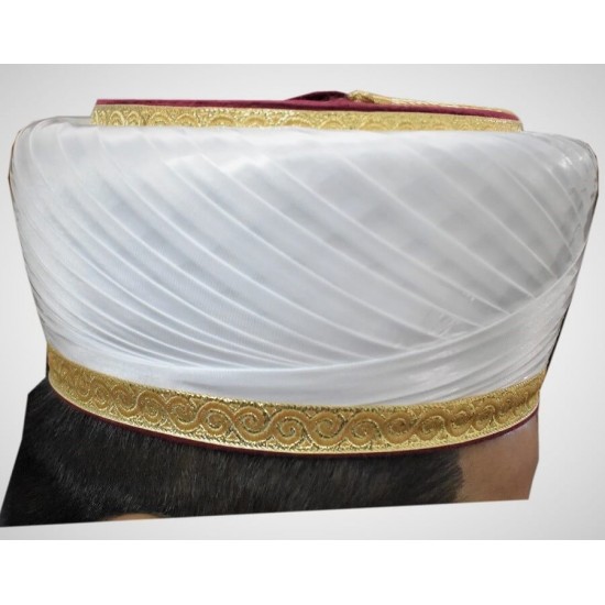 Syrian Shami Imam Hat Maroon