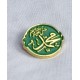 Premium Mawlid Badge – Muhammad ﷺ with Salawat (Golden & Green Design)