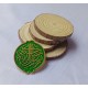 Premium Mawlid Badge – Sayyadi Ya Rasool Allah ﷺ (Green & Golden Decorative Design)