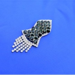 New Green Pearls Nalain Sharif Small Badge