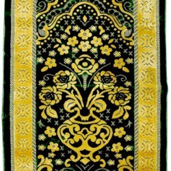 Green Golden Prayer Rug