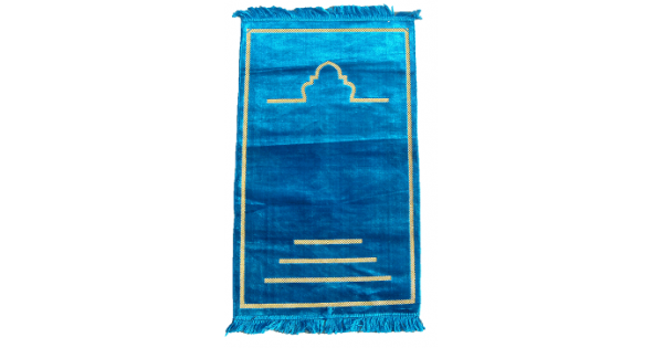The 1000 minarate rug blue Prayer rug