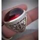 Ruby Ring Silver