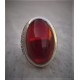 Ruby Ring Silver