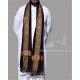 Baghdadi Shawl Sufi Muslim Black Kashmiri Pashmina Shawl Wool Woven Embroidery 