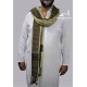 Baghdadi Shawl Sufi Muslim Skin Cream Kashmiri Pashmina Shawl Wool Woven Embroidery