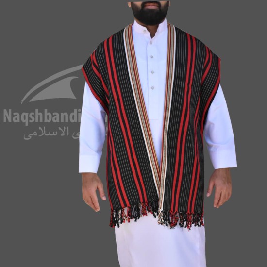 Black Habirah Yemeni Shawl