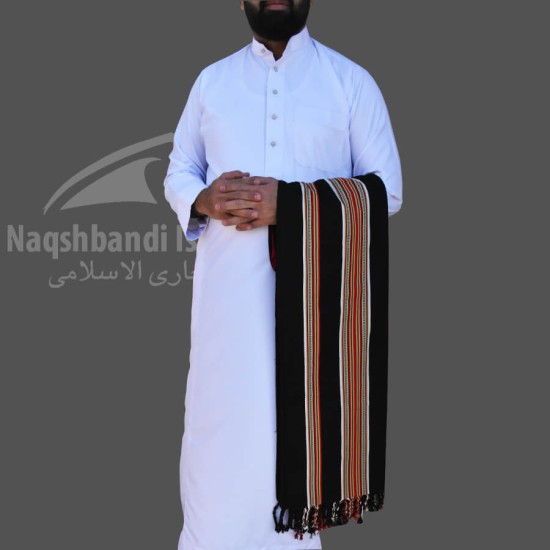 Black Habirah Yemeni Shawl