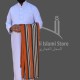 Orange Habirah Yemeni Shawl