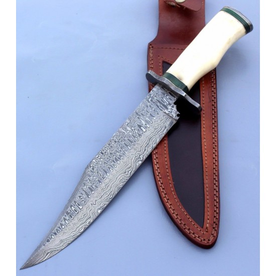 ND-105 Camel Bone Handle 16 Inches Beautiful Bowie Knife