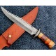 ND-106 Colorful Beautiful 16 inches Handle Bowie Knife