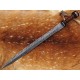 NS-105 CUSTOM HANDMADE 28.50 inches Walnut Wood Handle Gladius Sword