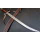 NS-110 CUSTOM HANDMADE 35 Inches Rose Wood Handle Arabian Sword