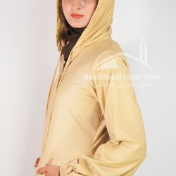 Hooded Coat – Golden Sand Casual Wear for Women | Elegant Modest Outerwear