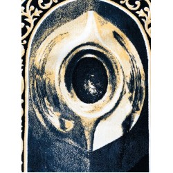 Hajr a Aswad (Black Stone) Prayer Mat