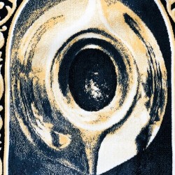 Hajr a Aswad (Black Stone) Prayer Mat