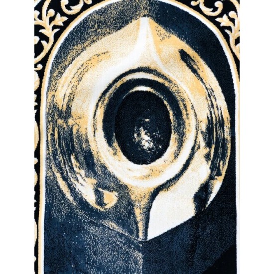 Hajr a Aswad (Black Stone) Prayer Mat